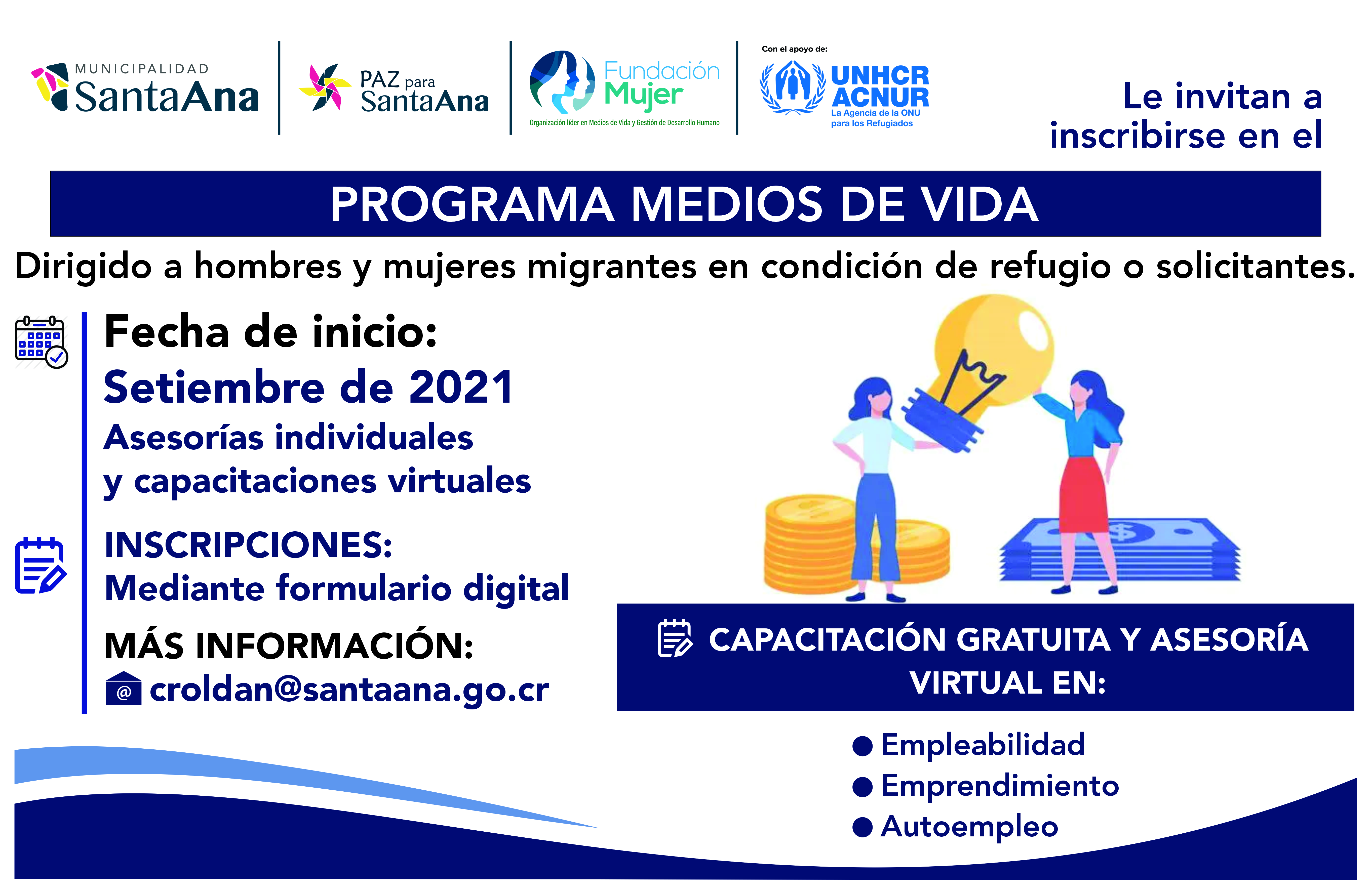Anuncio Programa Medios de Vida
