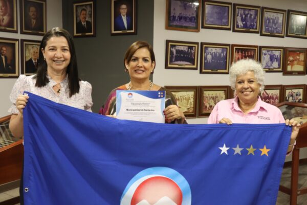 Bandera azul recibida